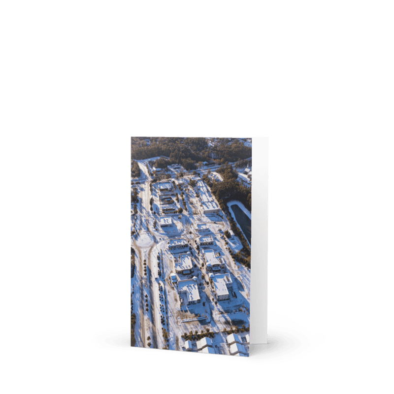 Snowy Bannerman Crossings | Greeting Card