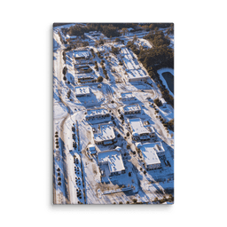 Snowy Bannerman Crossings | Canvas — 8″×12″
