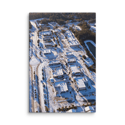 Snowy Bannerman Crossings | Canvas — 16″×24″