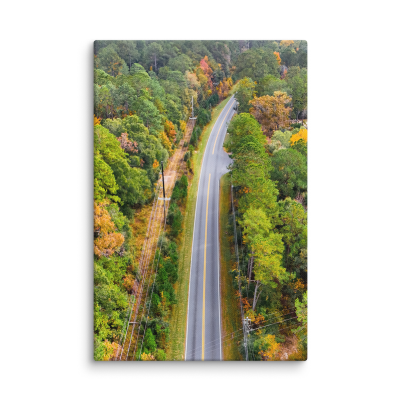 Bannerman Road | Canvas — 8″×12″